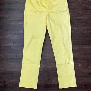 NYDJ Yellow Ankle Trousers Women’s Size 4